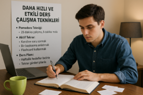 Daha Hızlı ve Etkili Ders Çalışma Teknikleri